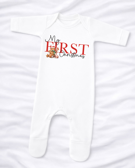 My first christmas rompersuit