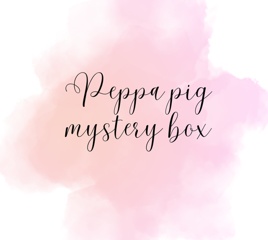 Peppa pig mystery box