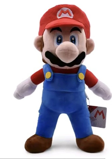 Mario plush personalised