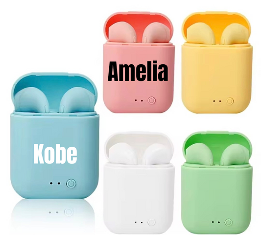 Personalised Bluetooth earphones