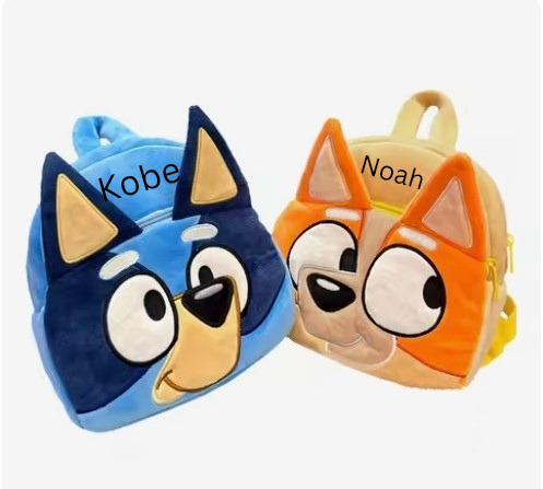 Character personalised backpack