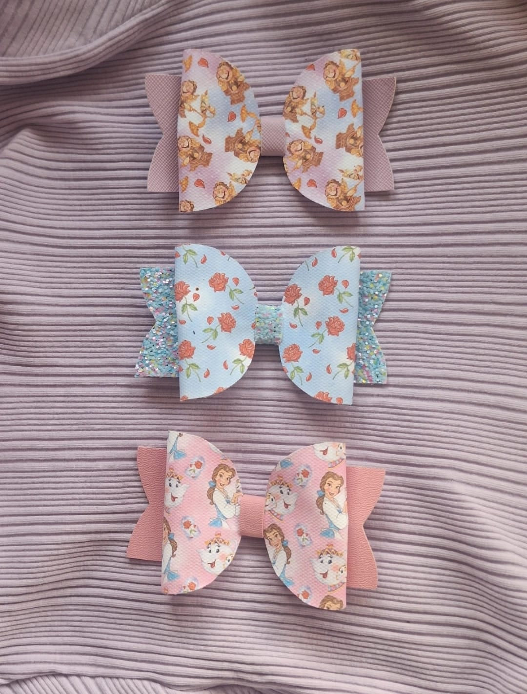 Beauty and the beast bow set
