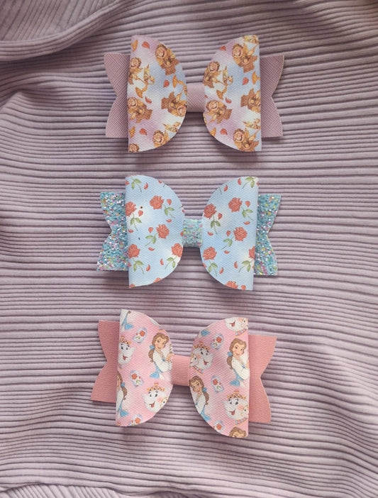 Beauty and the beast bow set
