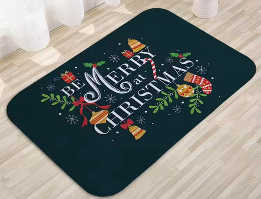 Christmas themed door mat