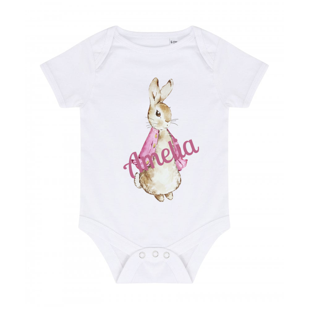 Baby vest personalised