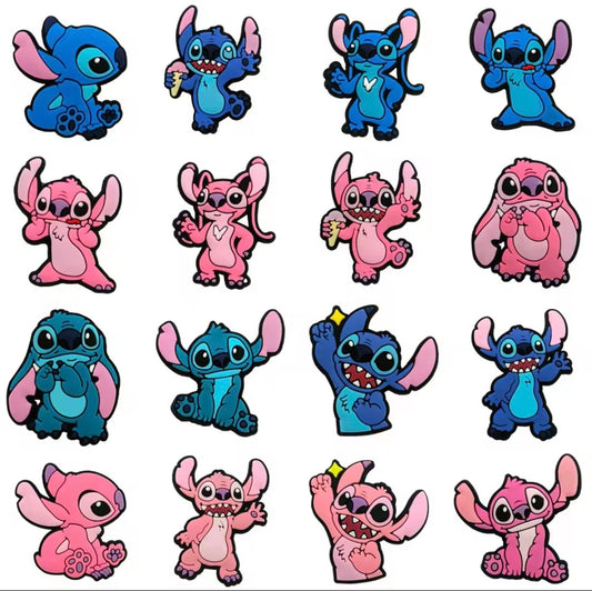 6 random croc charms