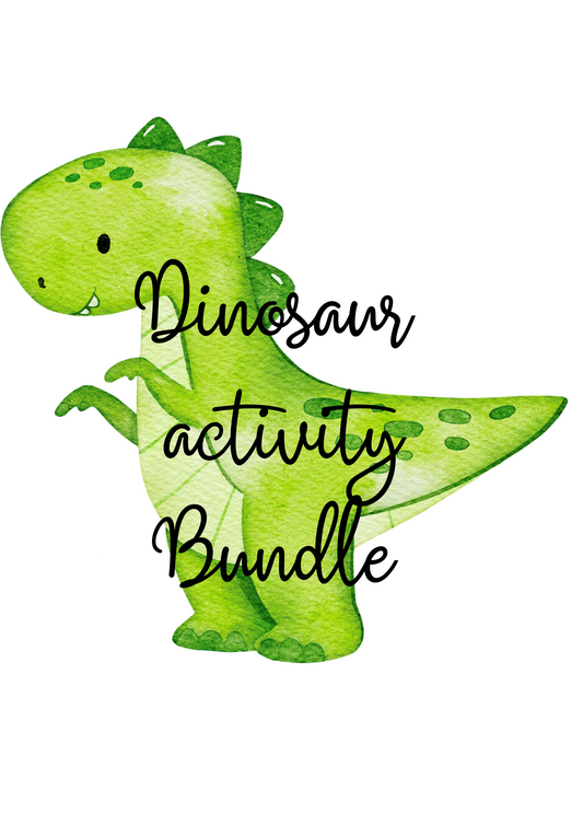 Dinosaur activity bundle