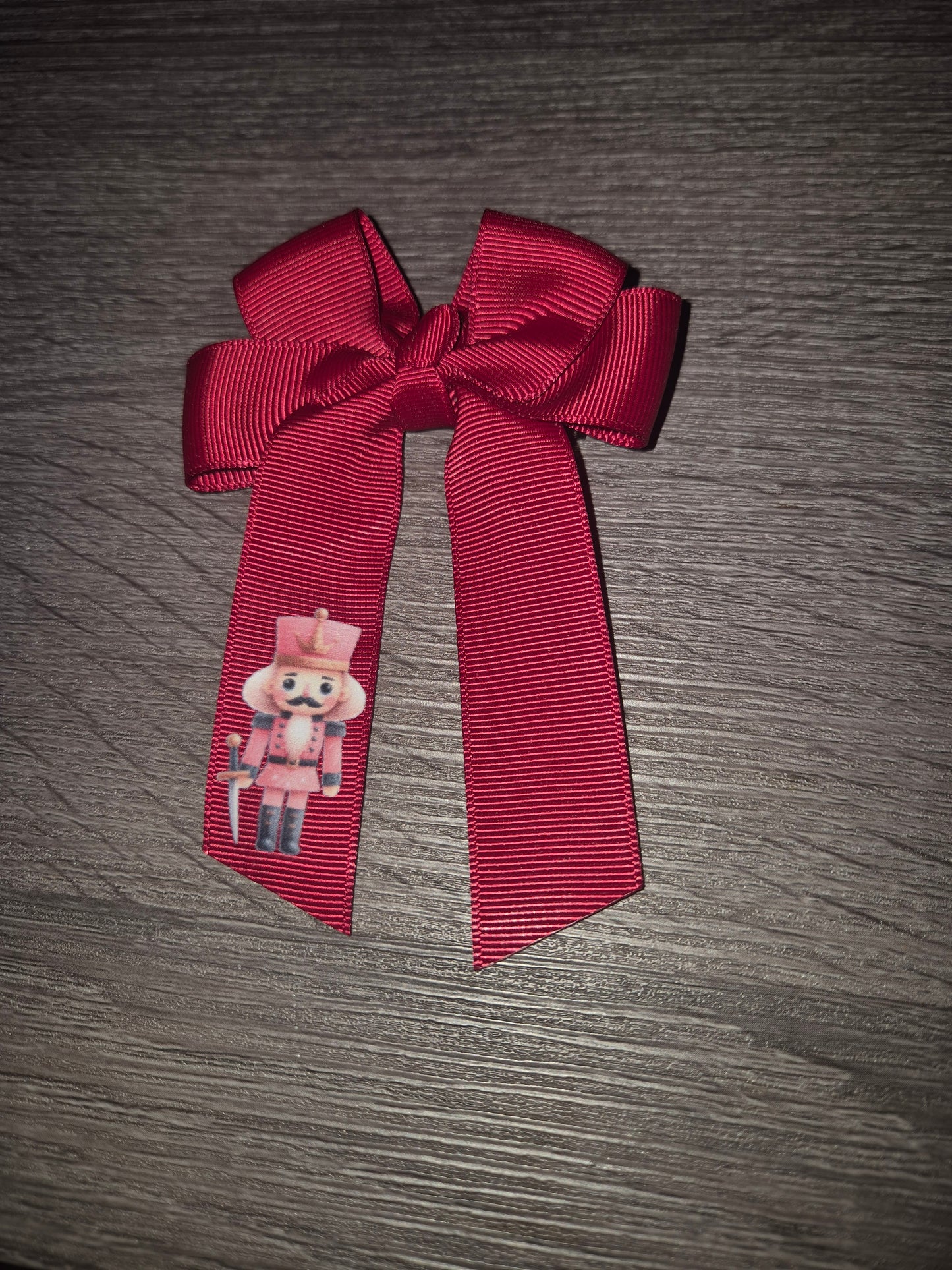 Hair bow personalised