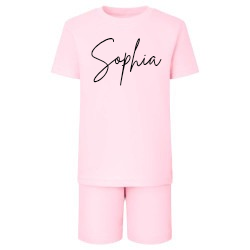 Personalised short set