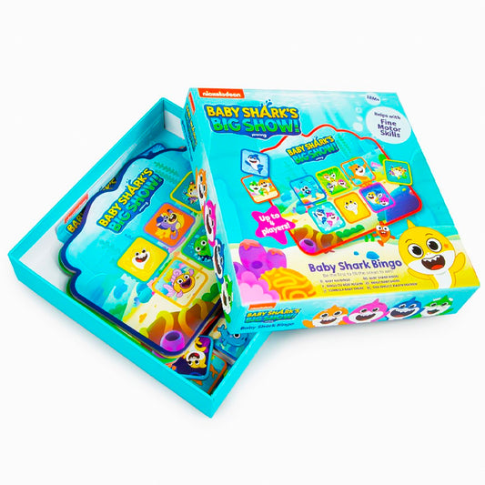 Baby shark memory match/bingo game