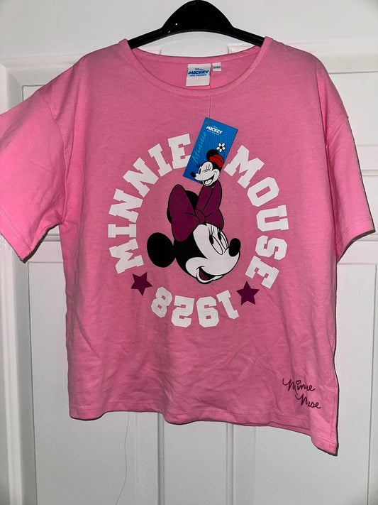 Minnie mouse tshirt 9-10years