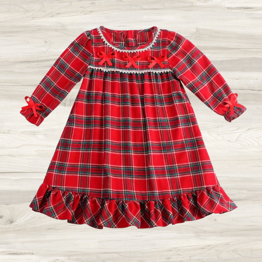 Tartan Christmas night dress