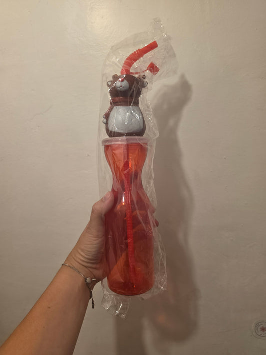 Reindeer bottle personalised